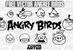 Thumbnail Vector Free Sketch Angry Birds